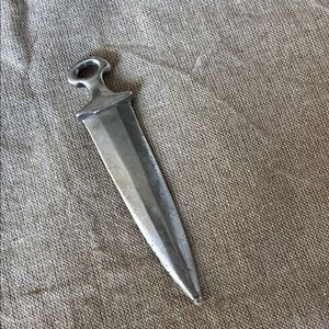 Vintage Robert Lee Morris RLM Sterling Silver Dagger 1989